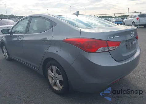2013 Hyundai Elantra Gls from USA, damaged, VIN KMHDH4AE9DU726932
